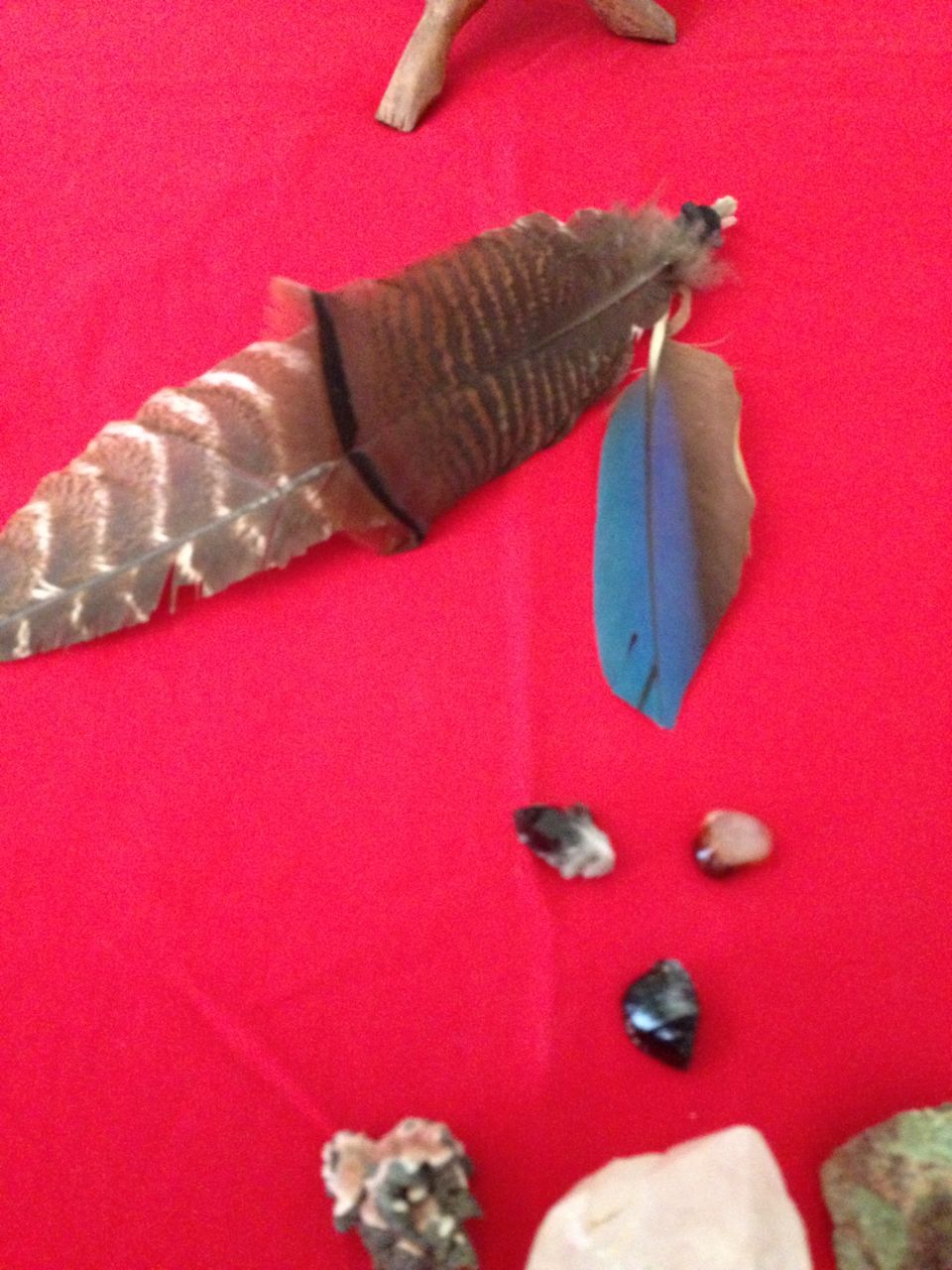 Crystal layouts for distance healings photograph